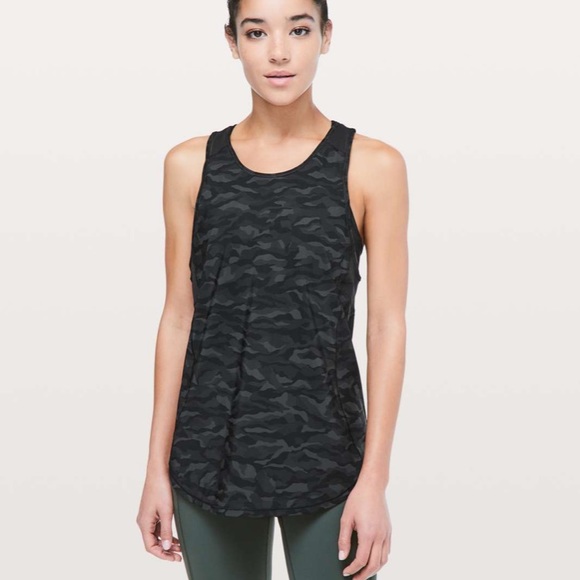 lululemon athletica Tops - Lululemon Athletica Sculpt II Camo Tank